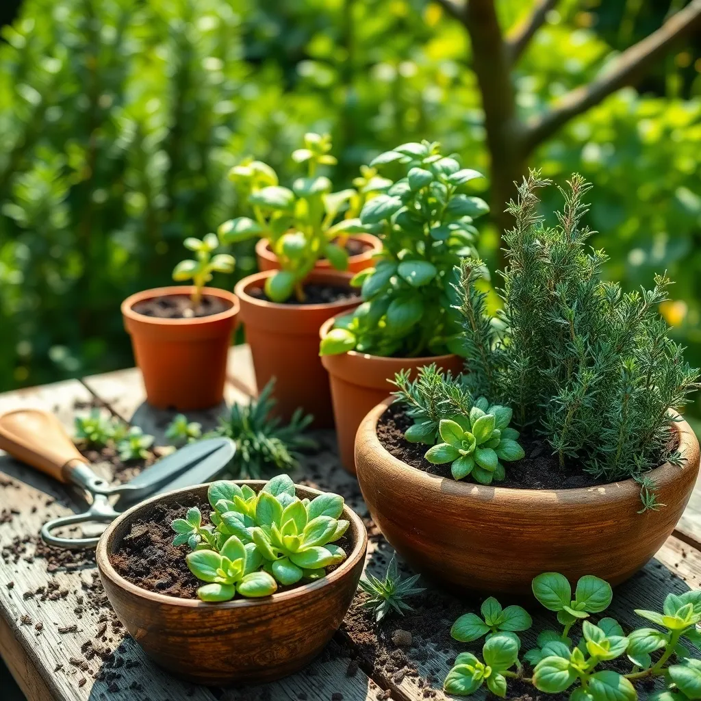 Ideal Potting Mix for Herbs