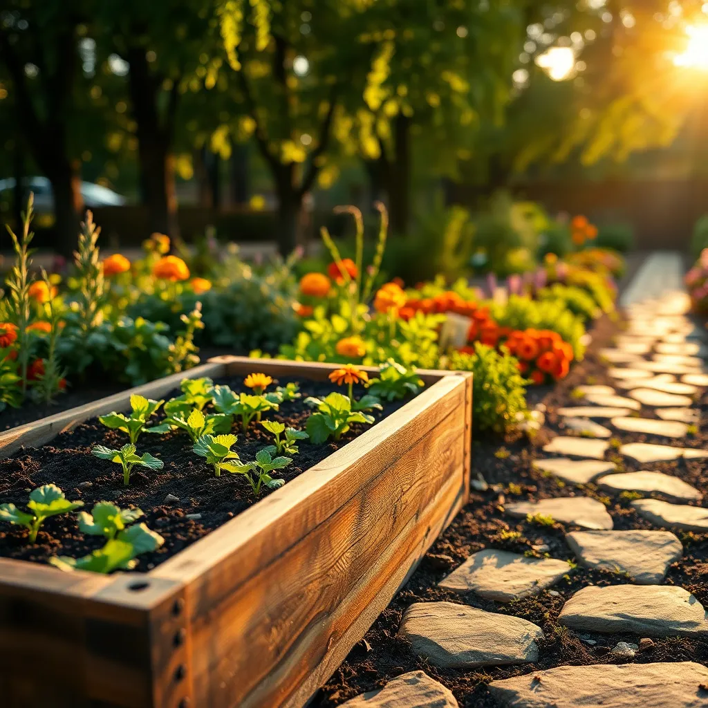 Select Optimal Raised Bed Location