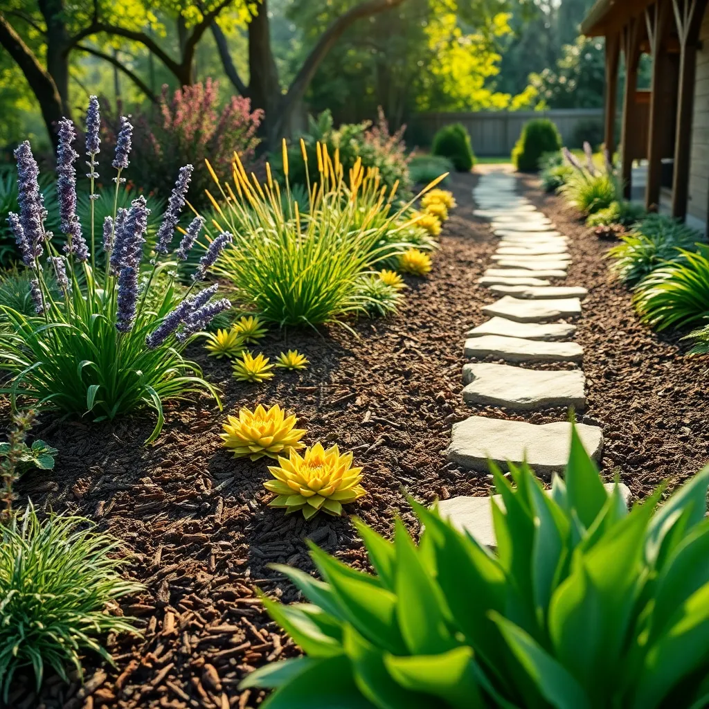 Use Mulch to Conserve Water