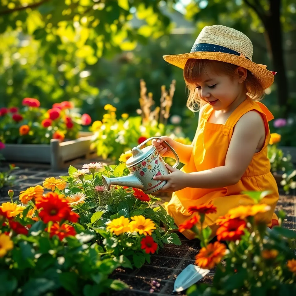 Engaging Kids with Watering