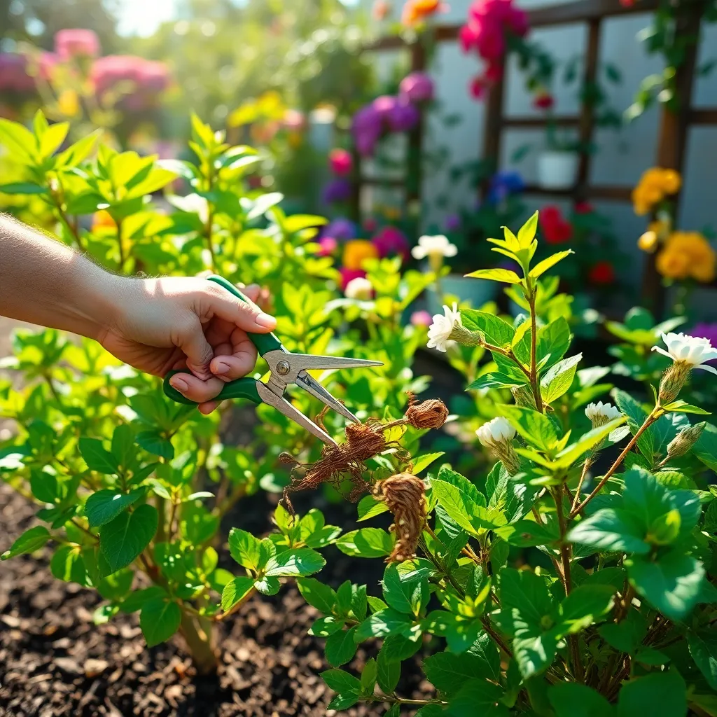 Inspect Plants for Dead Branches