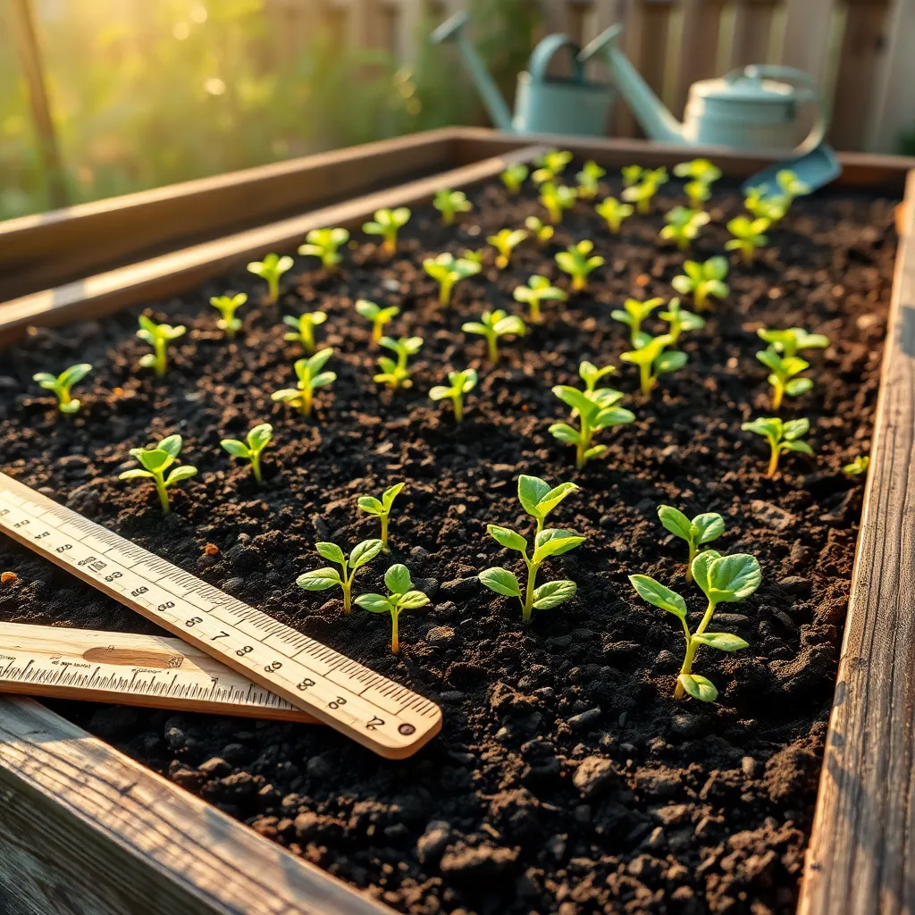 Plant Seeds with Proper Spacing