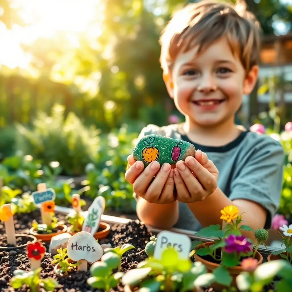 Crafting DIY Garden Markers