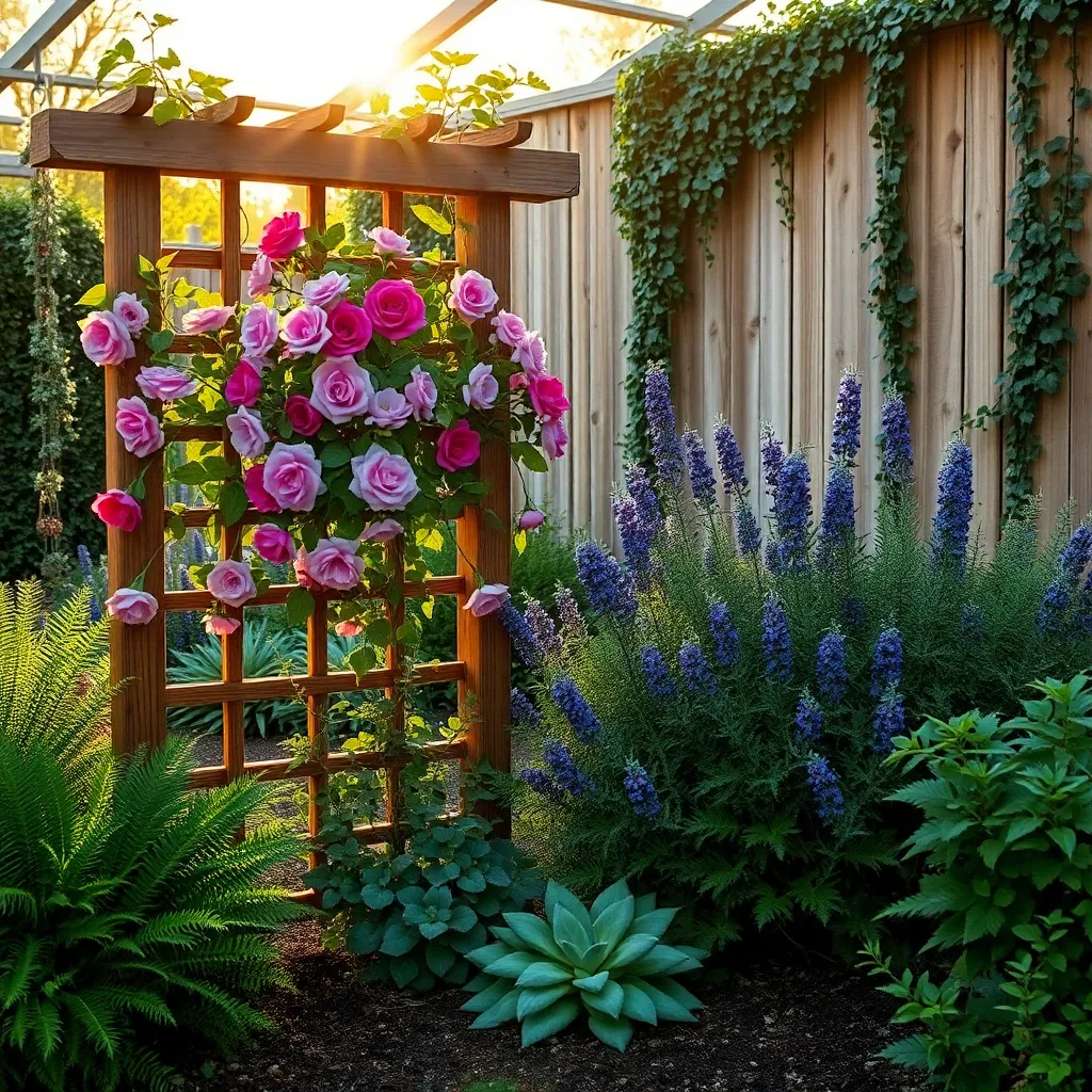 Add Decorative Trellises for Texture