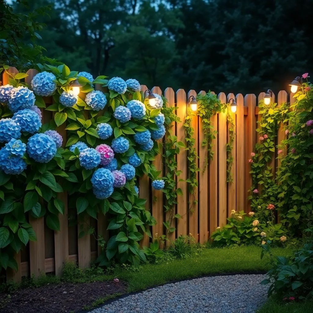 Install Solar-Powered Fence Lights