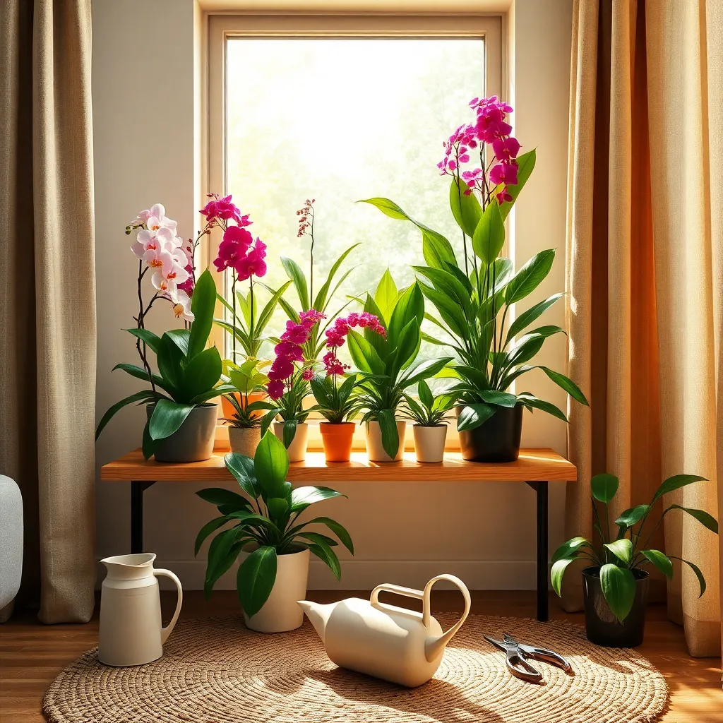 Optimal Light for Indoor Flowers