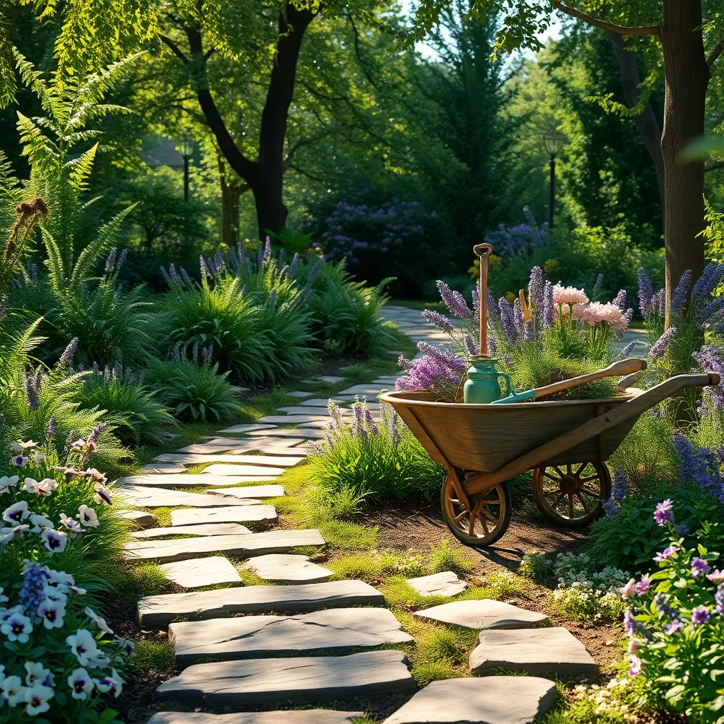 Creating Charming Garden Pathways