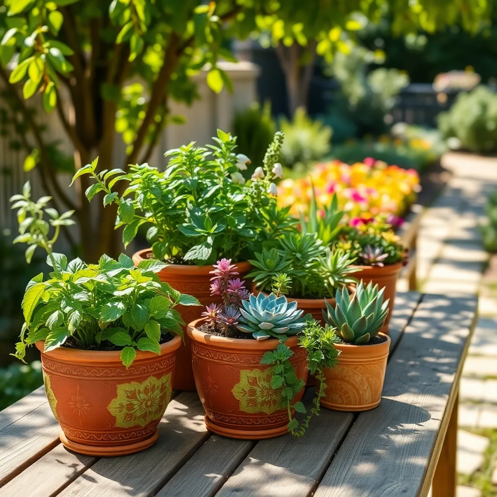 Self-Watering Planters (Consistent Moisture Control)