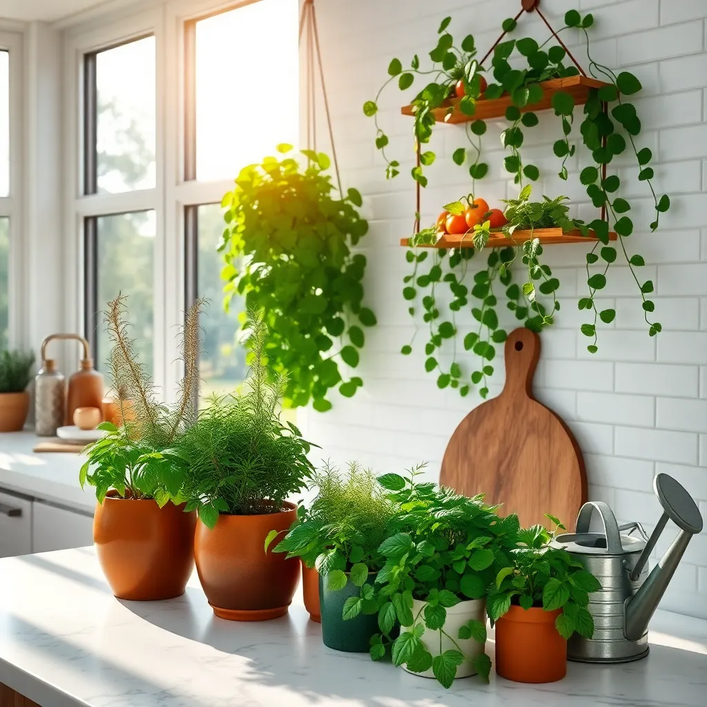 Stylish Kitchen Plant Ideas