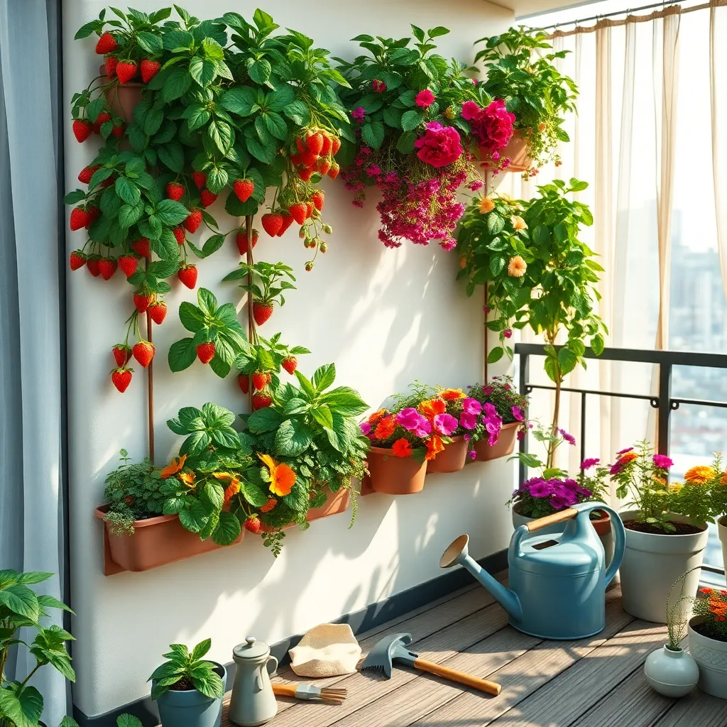 Choose Space-Saving Vertical Planters