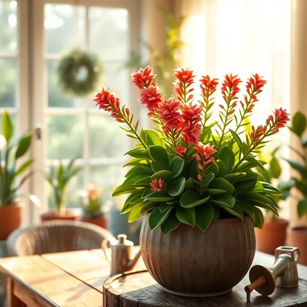 Kalanchoe (Kalanchoe blossfeldiana)