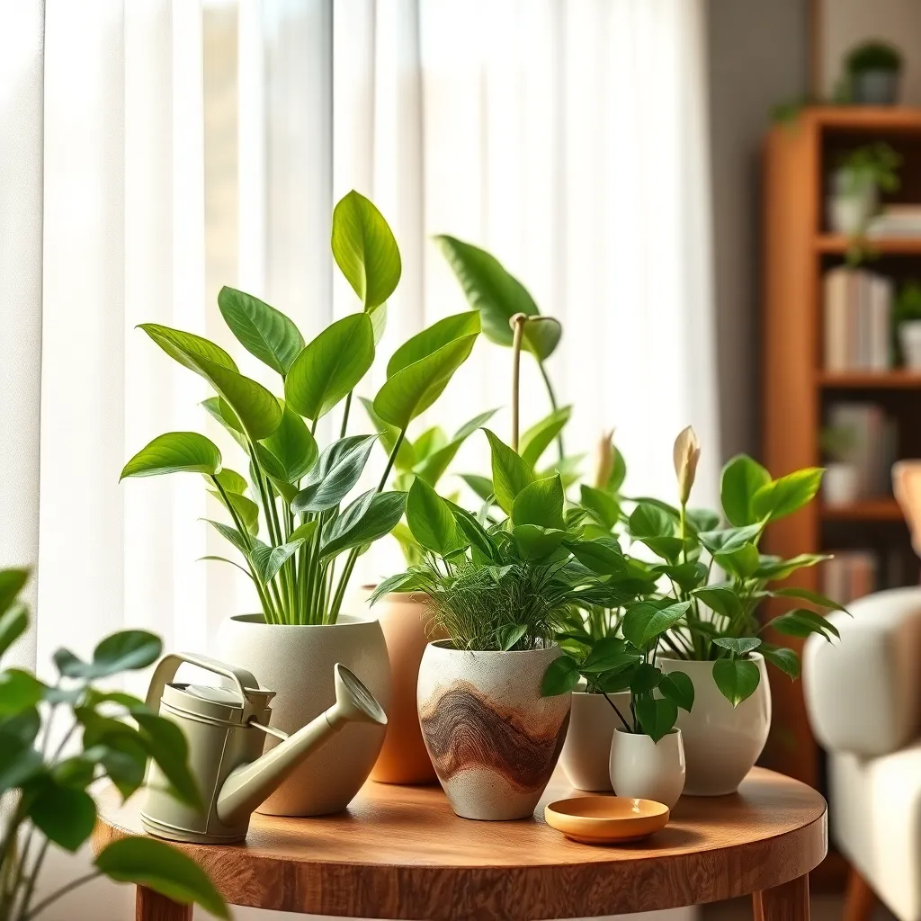 Maintenance Tips for Low-Light Plants