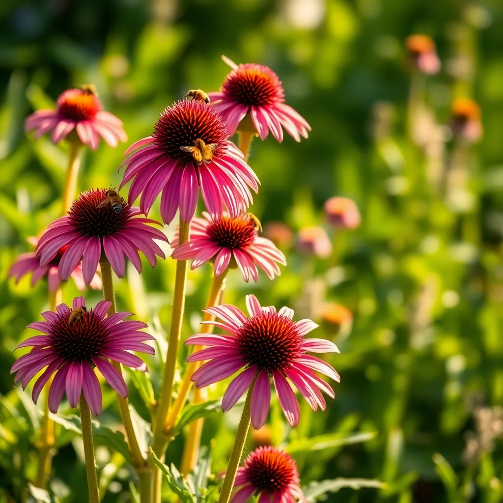 Coneflower (Long-Blooming Pollinator Magnet)