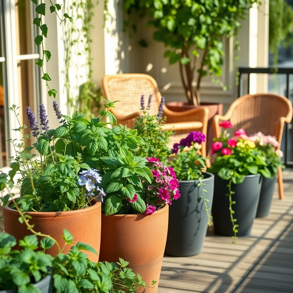 Self-Watering Planters (Low-Maintenance Hydration)