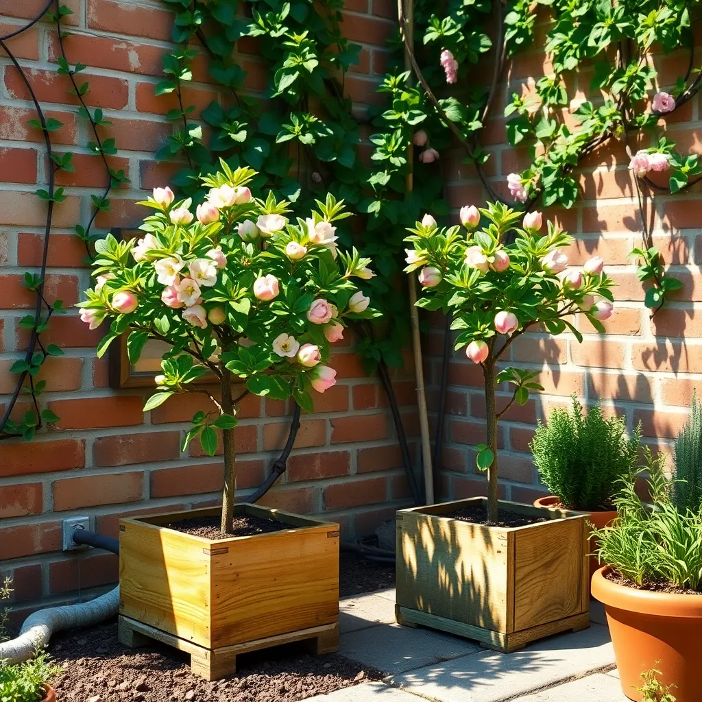 Compact Dwarf Apple Trees (Space-Saving Varieties)