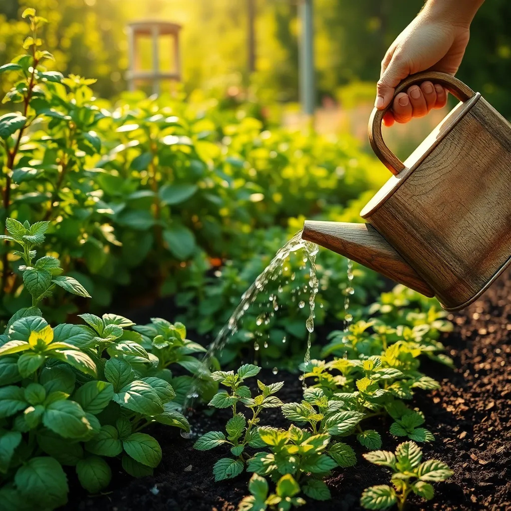 Water Plants Consistently and Properly