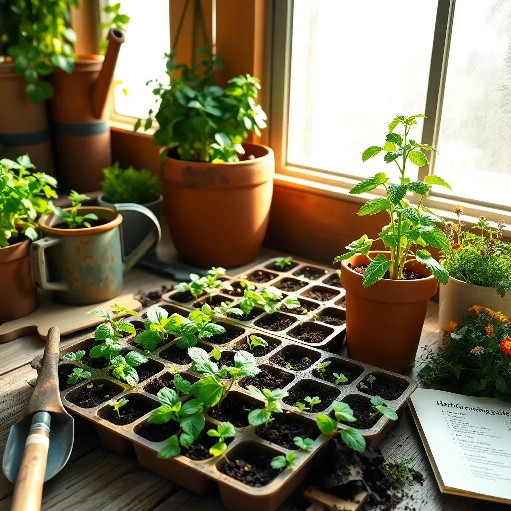 Start Herbs from Seed