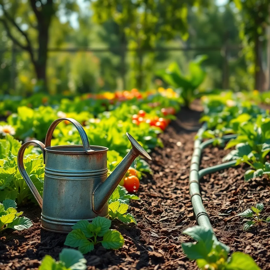 Implement Efficient Watering Techniques