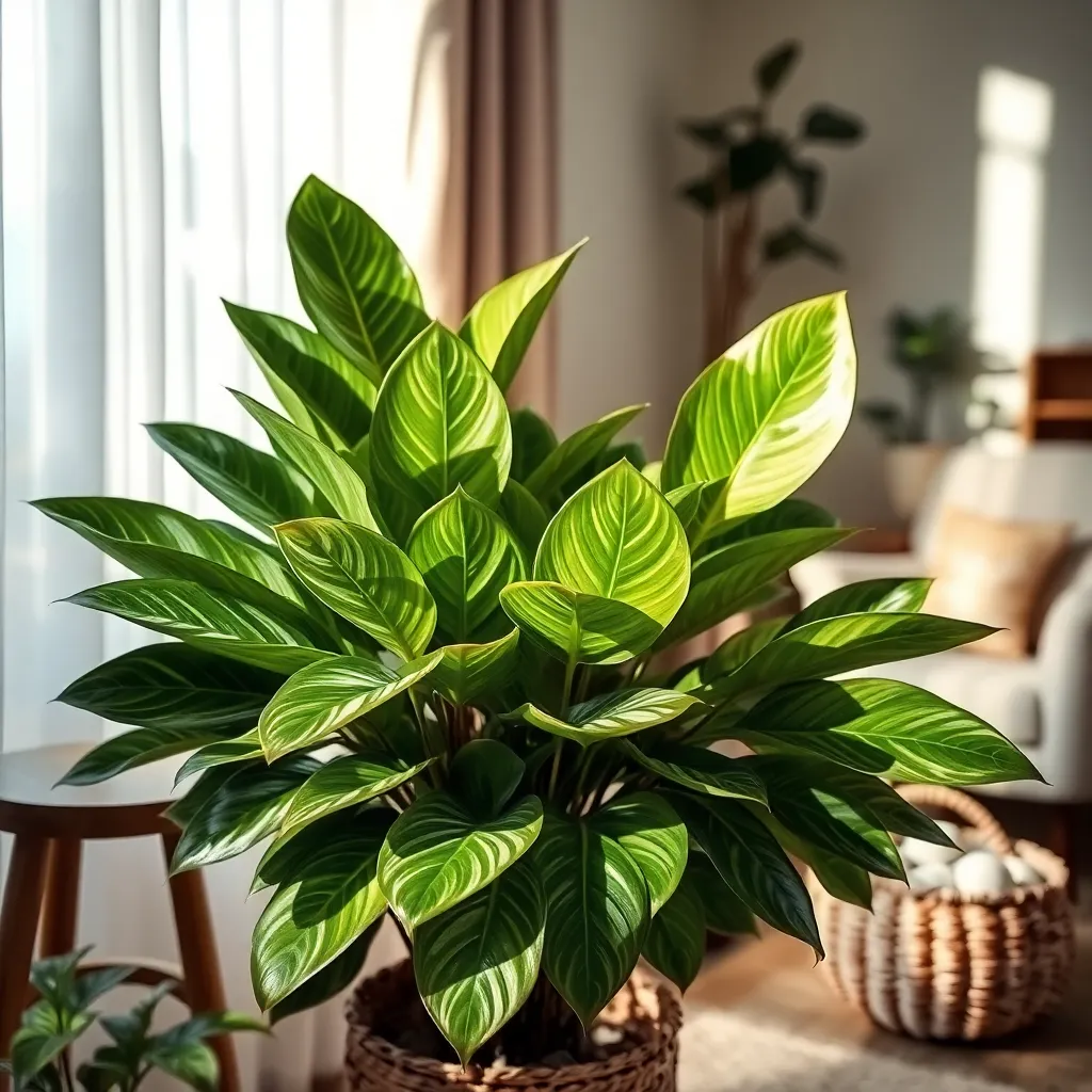 Chinese Evergreen (Aglaonema commutatum)
