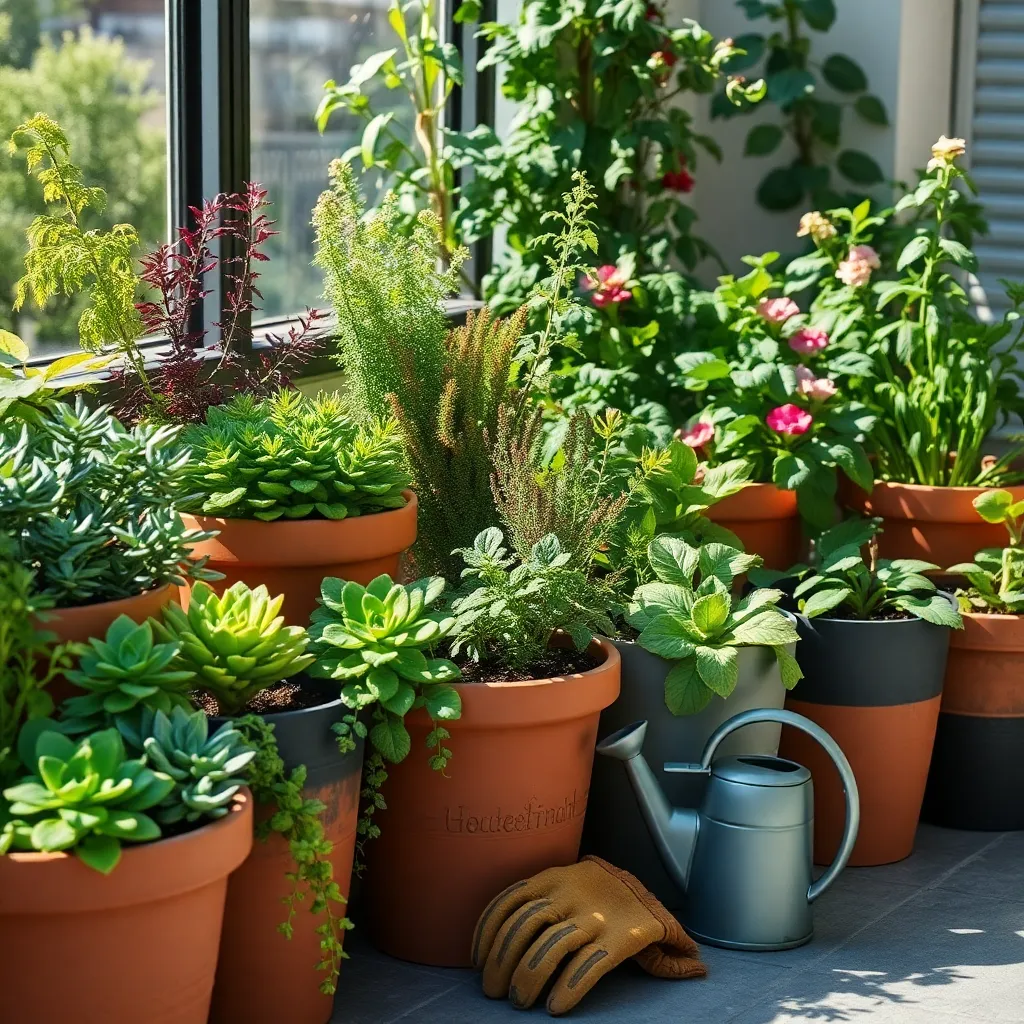 Self-Watering Planters (Low Maintenance Solution)