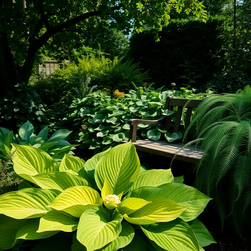 Hosta Varieties (Vibrant Foliage for Shaded Areas)