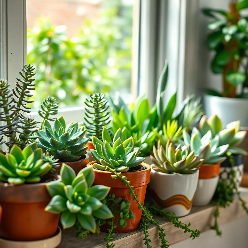 Succulent Collection (Space-Saving Beauties)