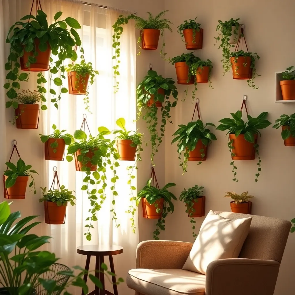 Utilize Wall-Mounted Planters