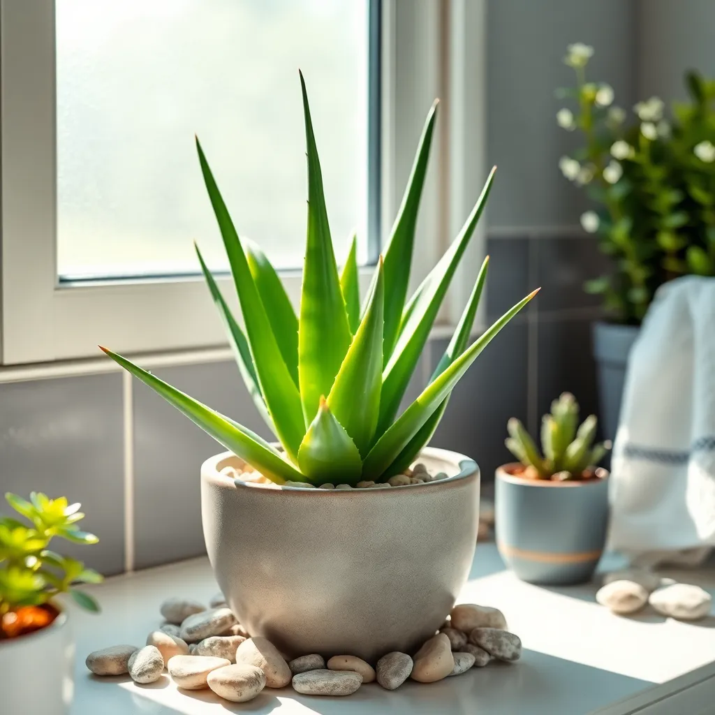 Aloe Vera (Compact Succulent for Small Spaces)