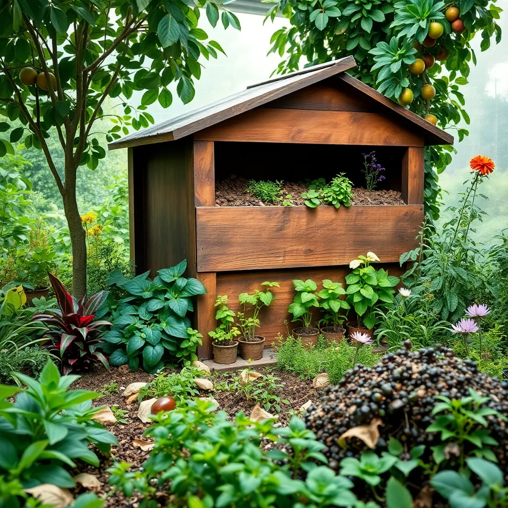 Compost Bin (Nutrient-Rich Soil Booster)