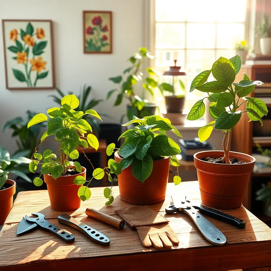 Essential Pruning Tools for Indoors