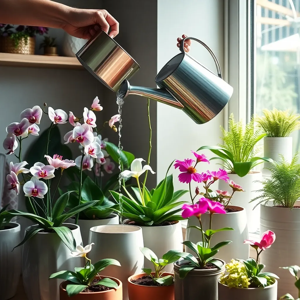 Watering Tips for Healthy Flowers