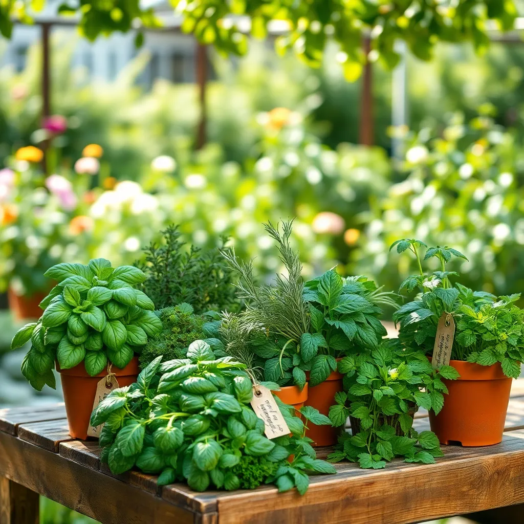 Herb Starter Kit (Essential Culinary Selection)