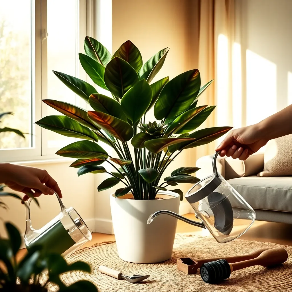 Rubber Plant (Ficus elastica)