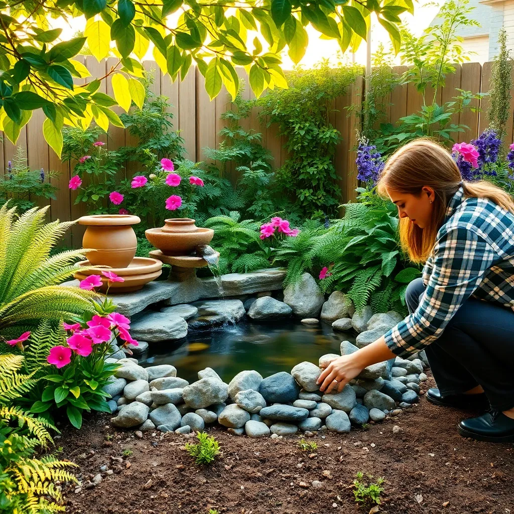 Creating a DIY Water Feature