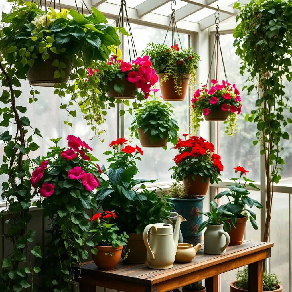 Utilize Hanging Planters Effectively