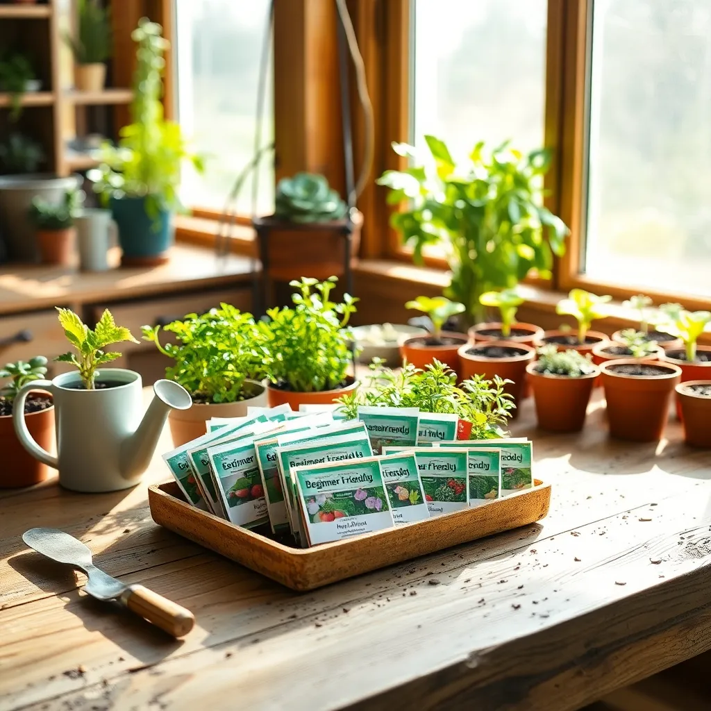Choosing Beginner-Friendly Seeds