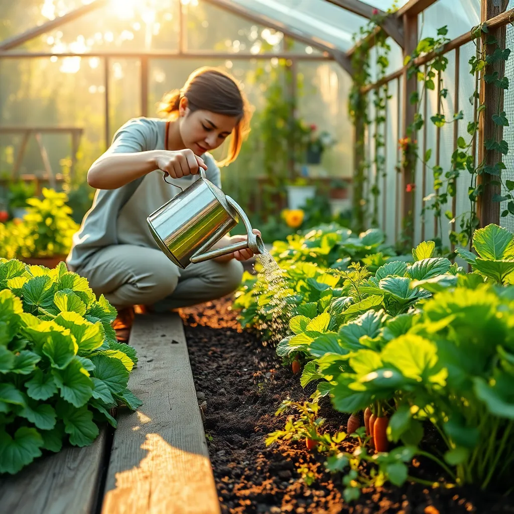Establish a Watering Routine