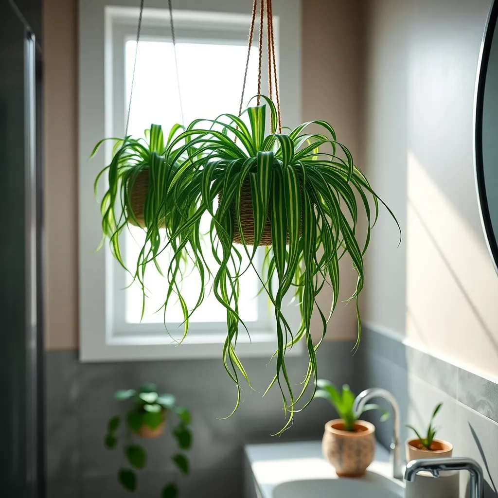 Spider Plant (Air-Purifying Properties)