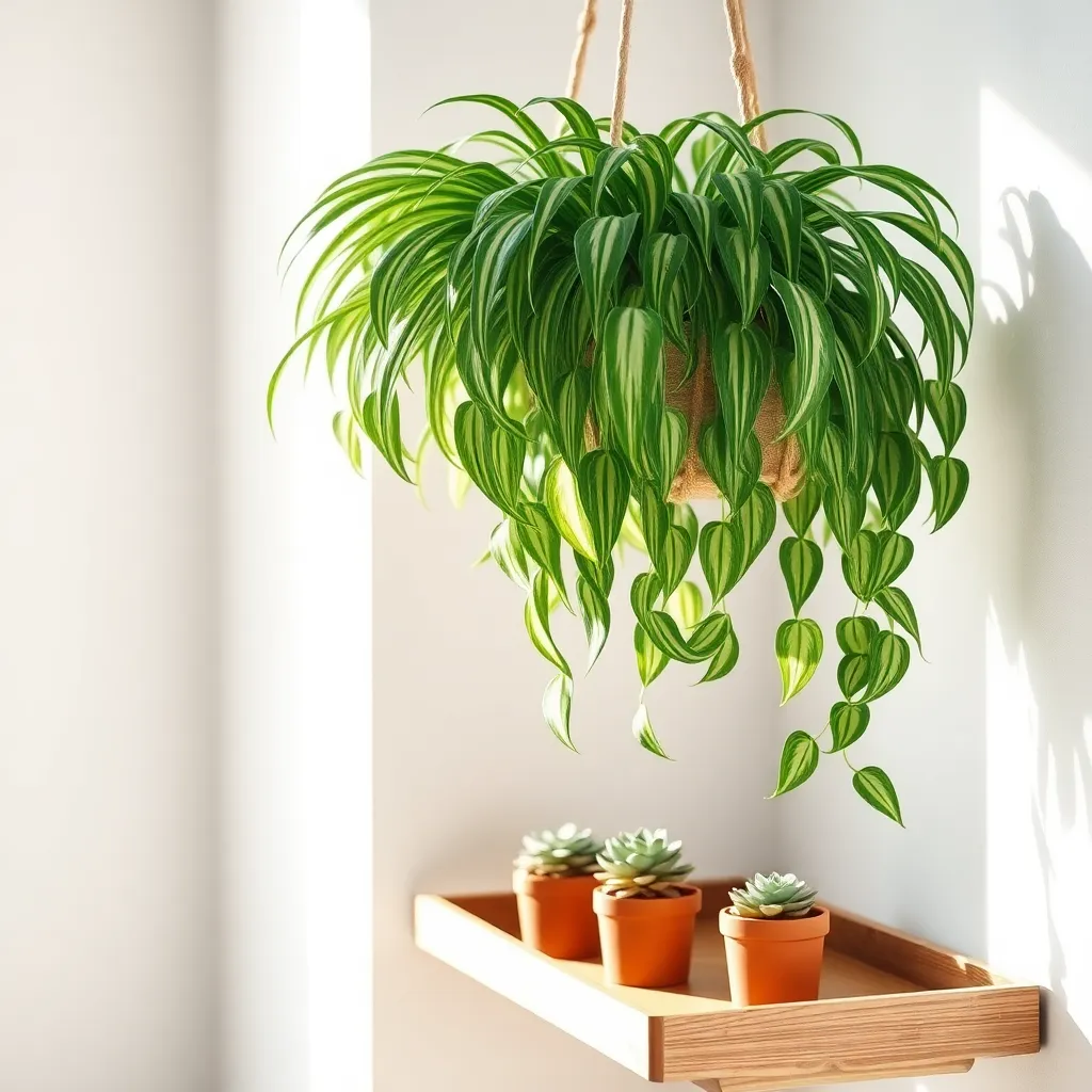 Spider Plant (Chlorophytum comosum)