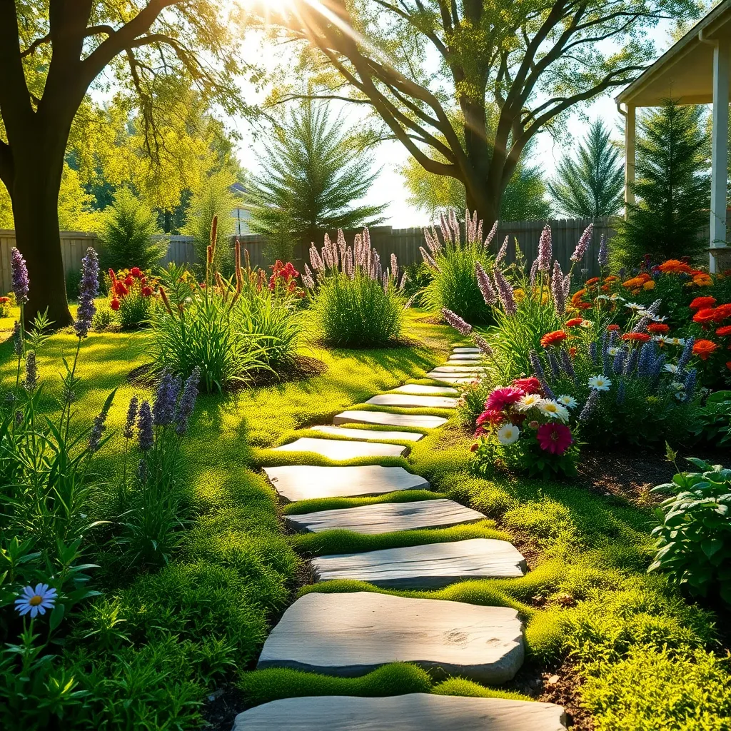 Crafting Decorative Garden Paths