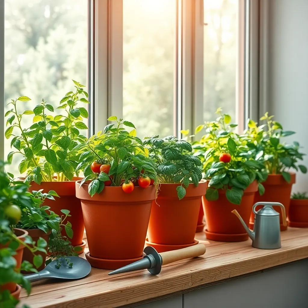 Rotate Plants for Even Sun Exposure