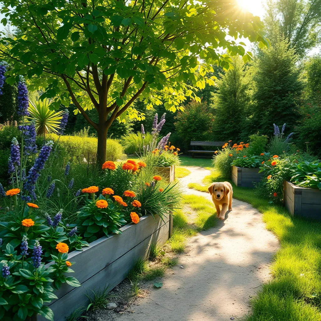 Outdoor Pet-Friendly Garden Choices