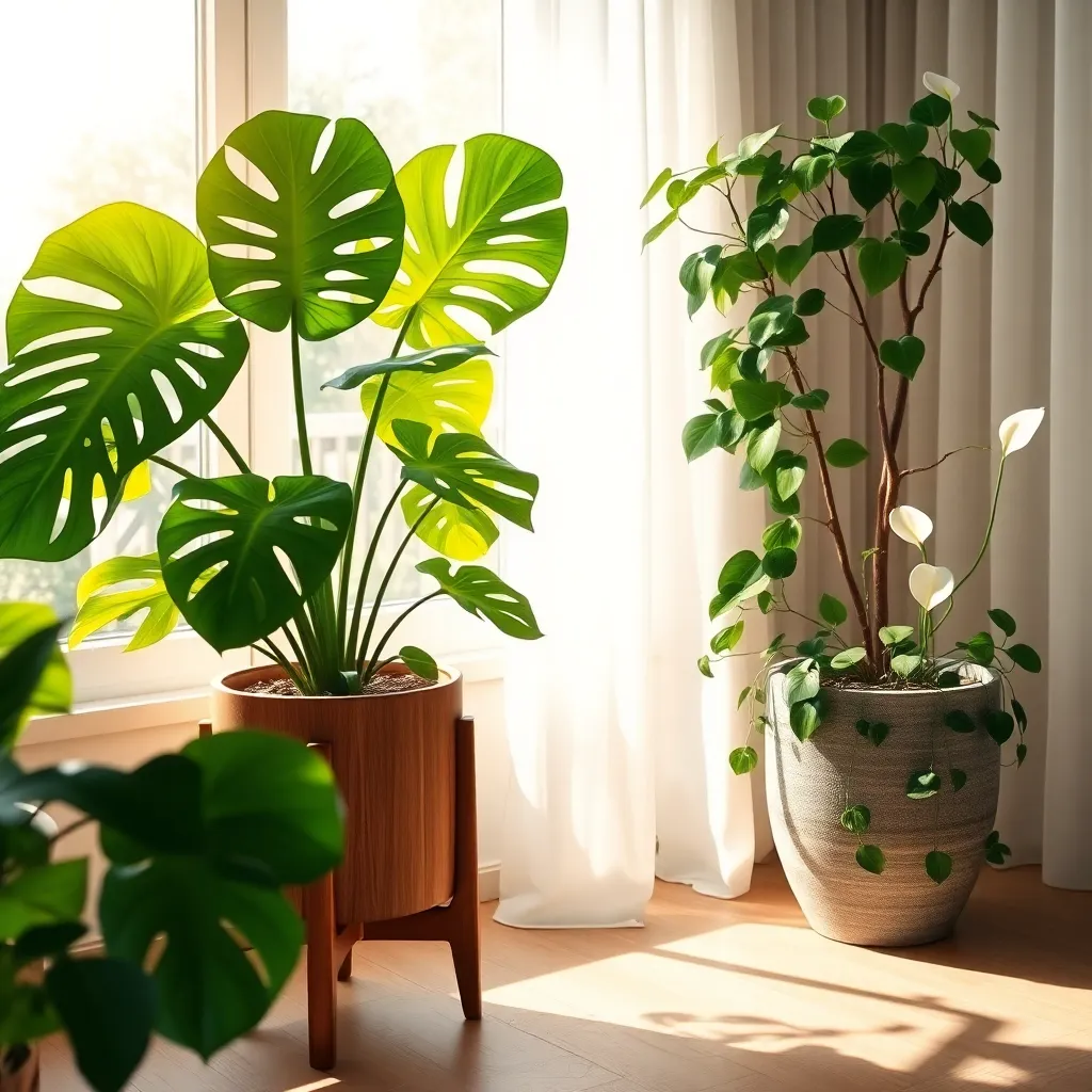 Place Plants Near Natural Light