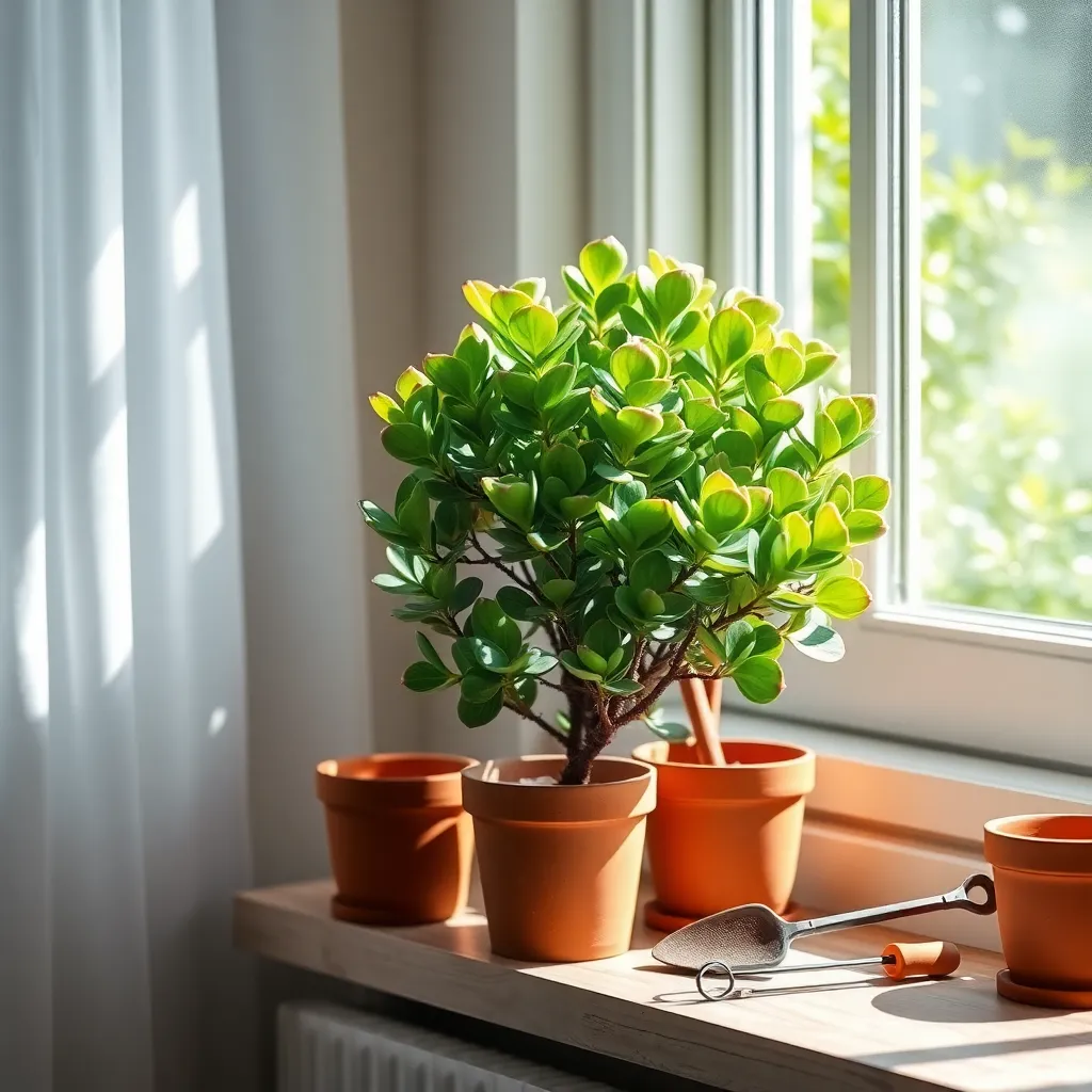 Jade Plant (Crassula ovata)