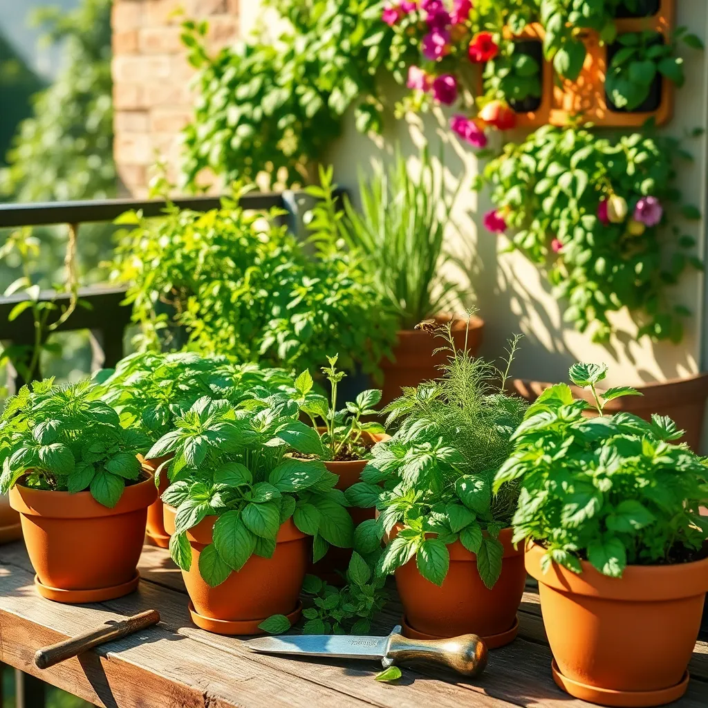 Planting Easy-Grow Herbs