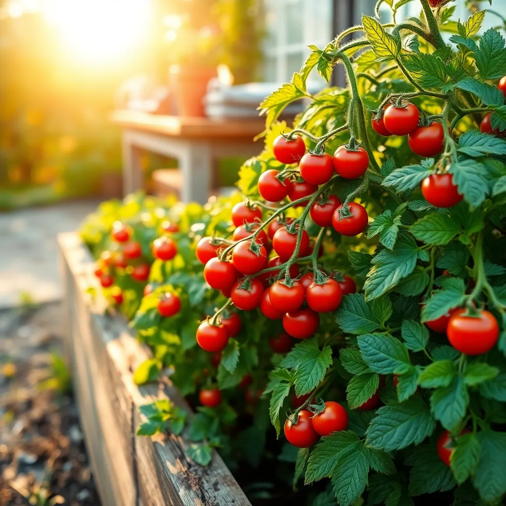Cherry Tomato Plants (Low Maintenance and High Yield)