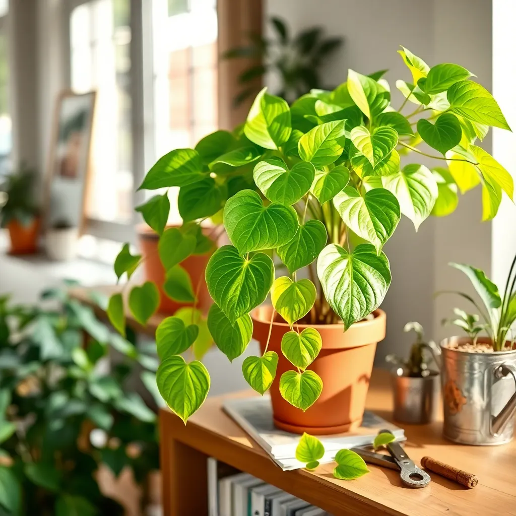 Philodendron (Philodendron hederaceum)