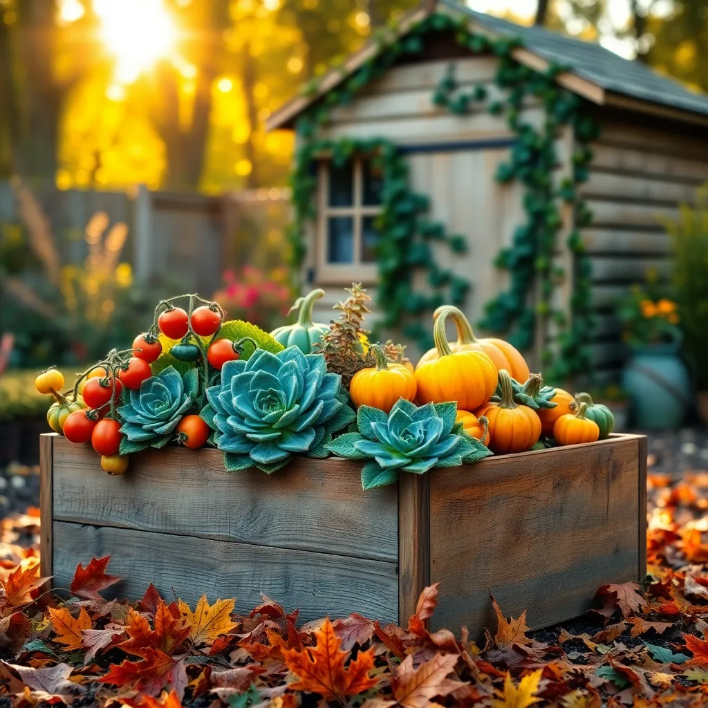 Autumn Harvest: Build Raised Planters