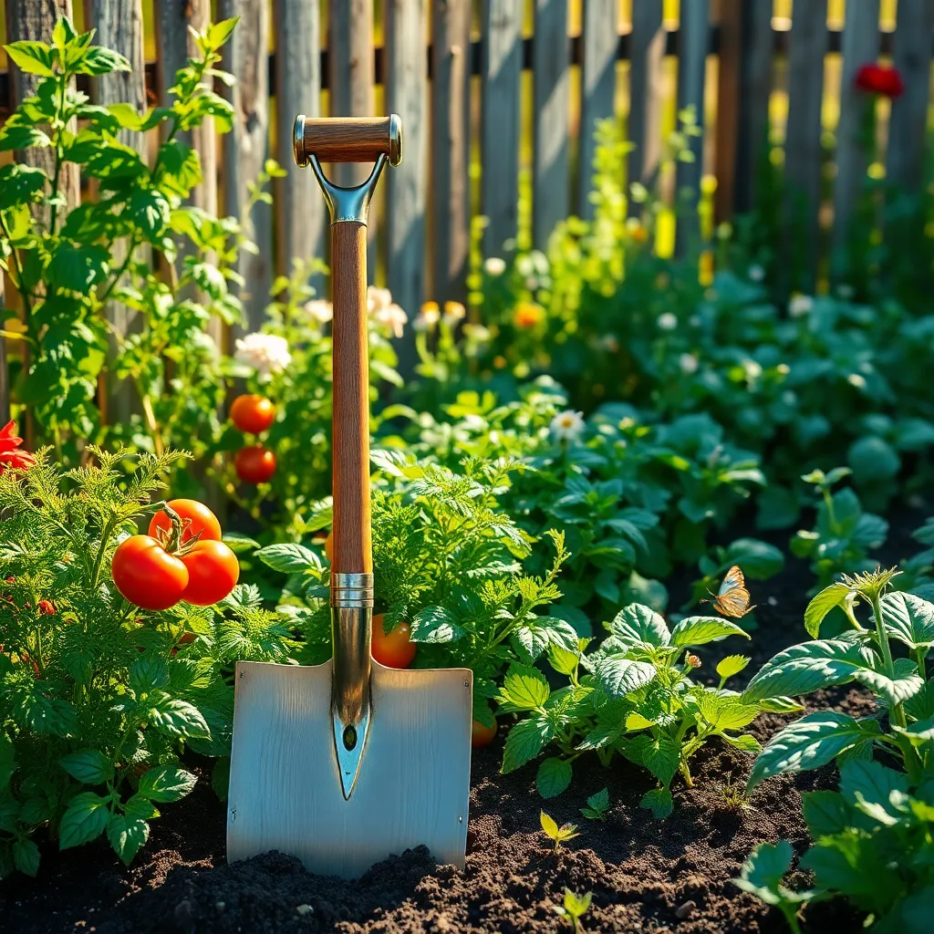 Multi-Purpose Garden Hoe (Versatile and Long-Handled)