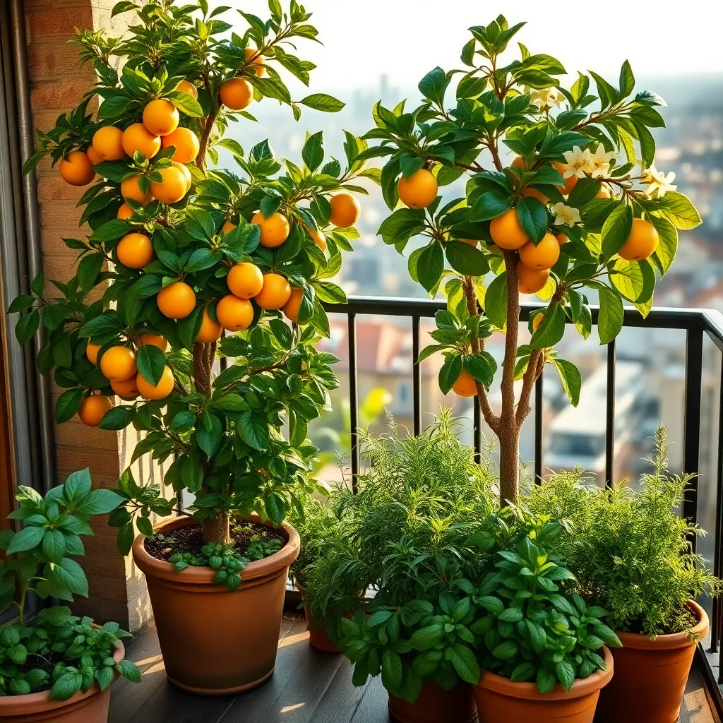 Dwarf Citrus Trees (Fragrant and Fruitful in Limited Spaces)